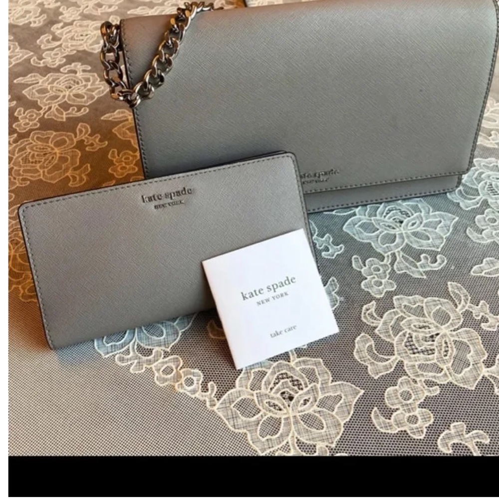 Kate spade purse and wallet set